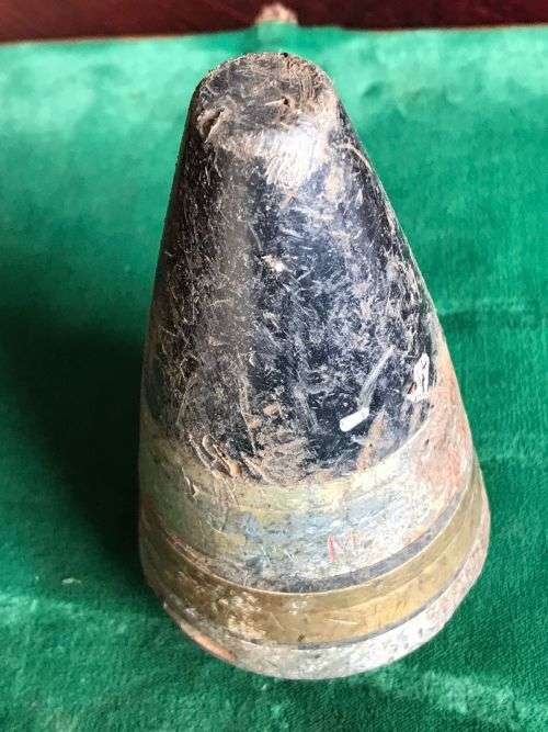 M895 3A3 PROJECTILE-DIAMETER AT THE BOTTOM 60 MM- HEIGHT 11 CM - ITEM ONLY FOR DISPLAY PURPOSES