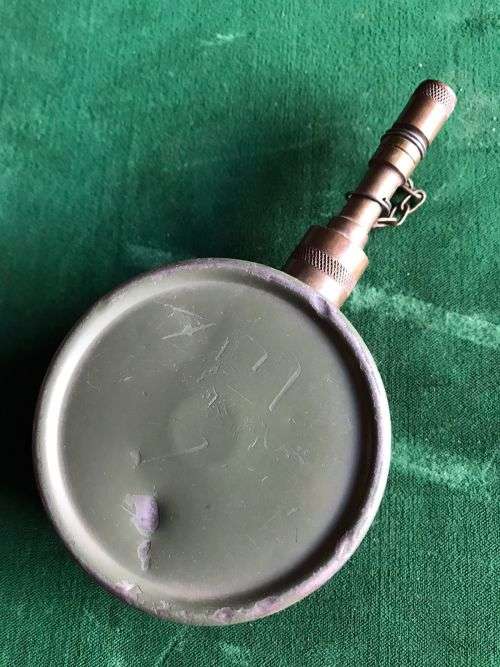OIL CAN FOR THE 7,62X51 MM MAG LIGHT MACHINE GUN , BRASS -OUTLET