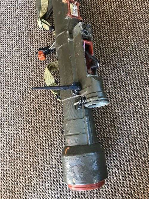 SOVIET SAM 7DISPOSABLE AIR MISSILE ONLY FOR DISPLAY PURPOSE AND TOTALY INACT