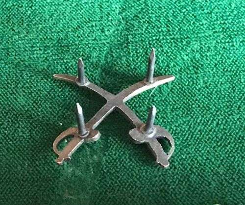 SELECTION OF 6 SWA BADGES AND ONE BELT BUCKLE-ONE OF THE BADGES A SCARCE PT INSTRUCTORS,OXIDISED SIL