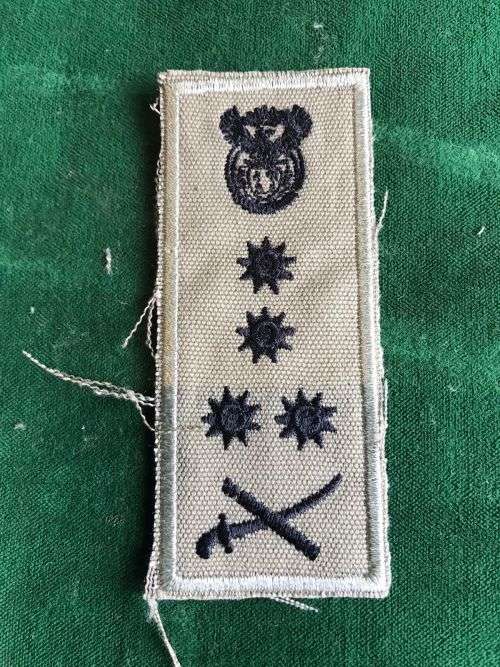 SANDF GENERALS RANK