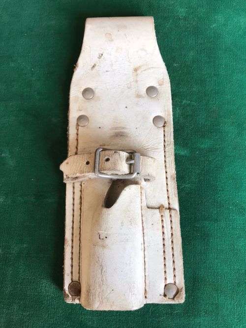 CEREMONIAL LEATHER FROG FOR SA NO 9 BAYONET
