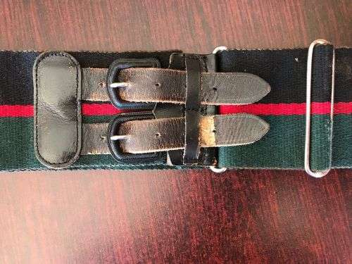 RHODESIA REGIMENT STABLE BELT-EXTENDED LENGTH 90CM-USED BUT GOOD CONDITION