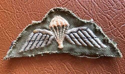 RHODESIAN PARA WING-FIELD UNIFORM-1960`S-1980