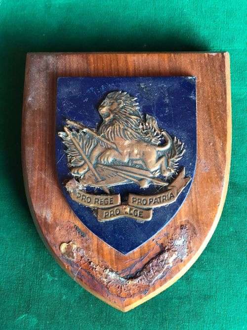RHODESIAN BSAP PLAQUE
