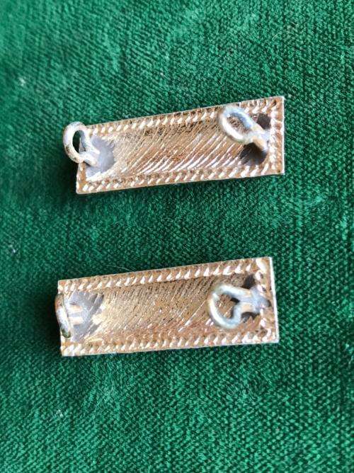 RHODESIA BSAP RANK BADGE PAIR-LUGS INTACT