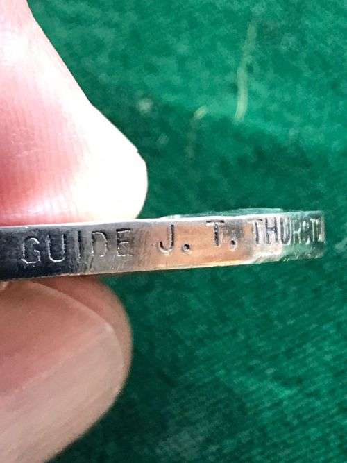 FULL SIZE BOER WAR QSA MEDAL NAMED TO GUIDE J.T. THURSTON F.I.D. -THE MEDAL IS UNRESEARCHED