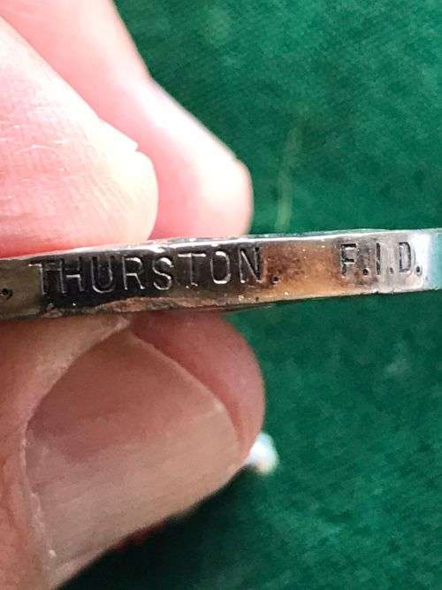 FULL SIZE BOER WAR QSA MEDAL NAMED TO GUIDE J.T. THURSTON F.I.D. -THE MEDAL IS UNRESEARCHED