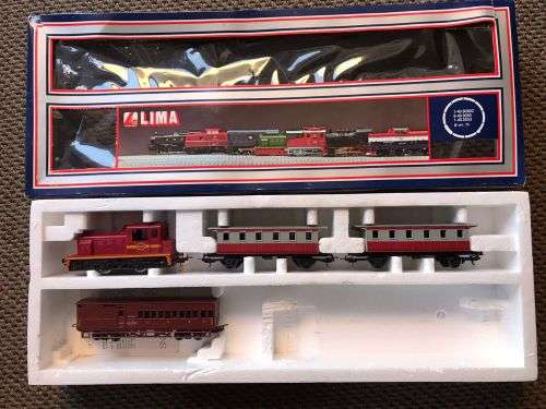 HO LIMA SA RAILWAY TRAIN SET BOXED