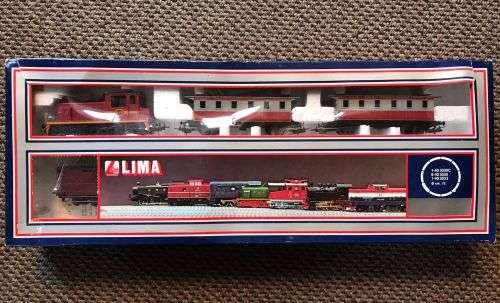 HO LIMA SA RAILWAY TRAIN SET BOXED