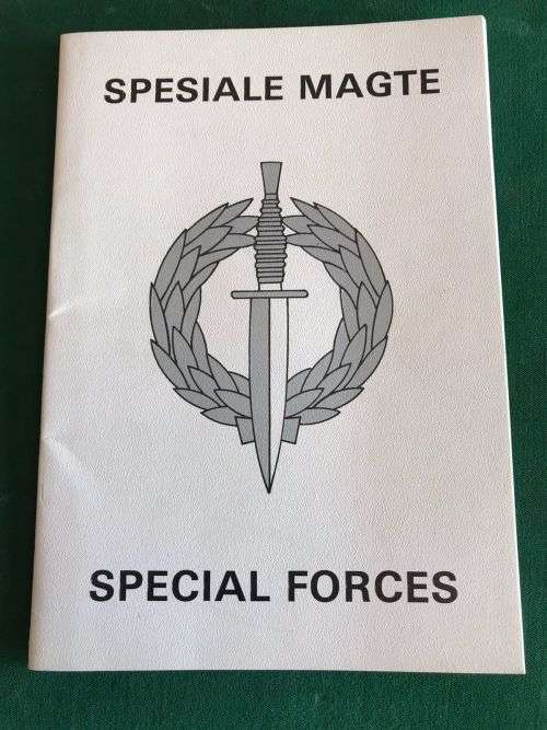 RECCE-SPECIAL FORCES RECRUITING- 12 PAGES BROSCHURE