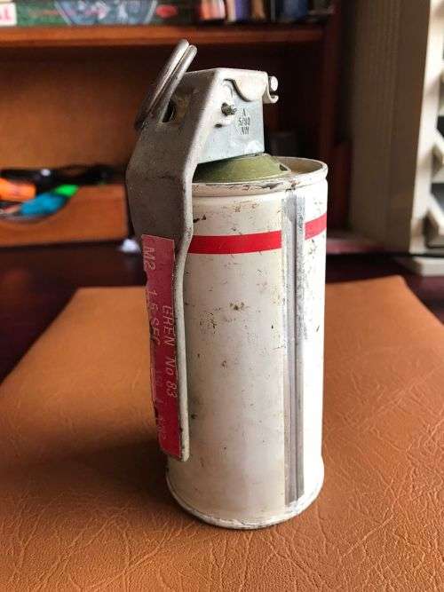 SADF PERIOD SIGNAL, SMOKE GRENADE -INERT