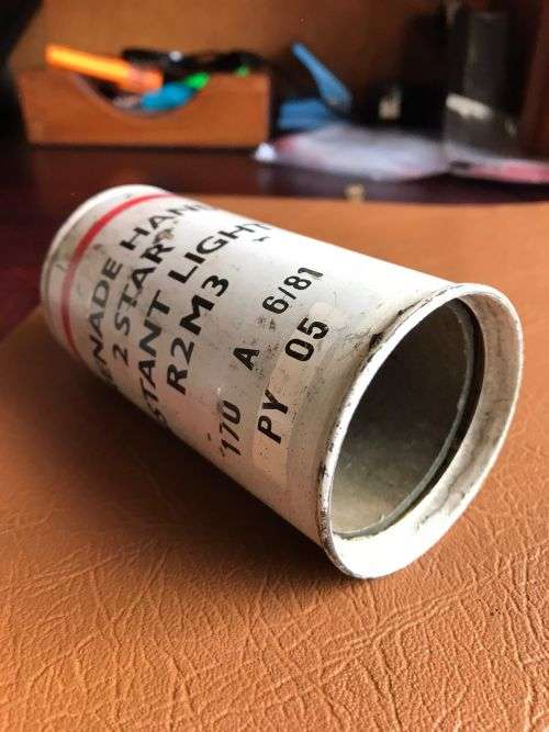 SADF PERIOD SIGNAL, SMOKE GRENADE -INERT