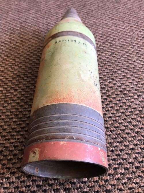 81 MM MORTAR BOMB-HEIGHT 27,5 CM-INERT
