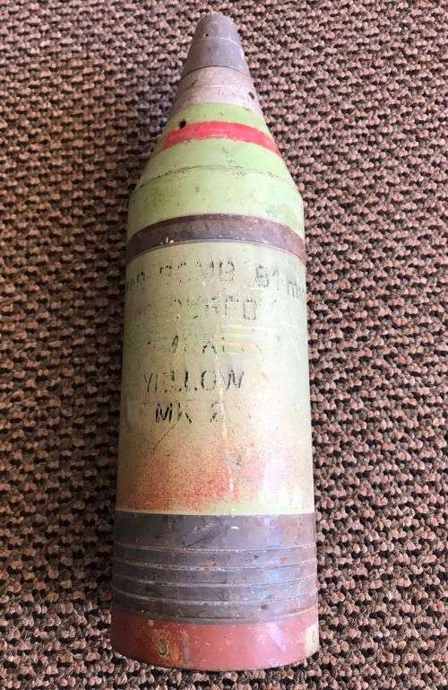 81 MM MORTAR BOMB-HEIGHT 27,5 CM-INERT