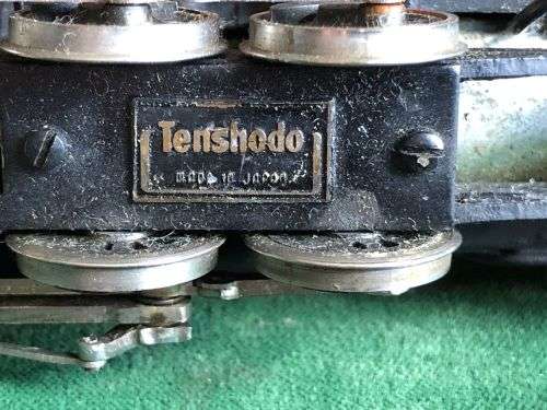 TENSHODO HO BRASS LOCOMOTIVE AND TENDER 0-8-0. HAND BUILD- VERY RARE- JAPAN