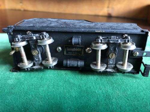 TENSHODO HO BRASS LOCOMOTIVE AND TENDER 0-8-0. HAND BUILD- VERY RARE- JAPAN
