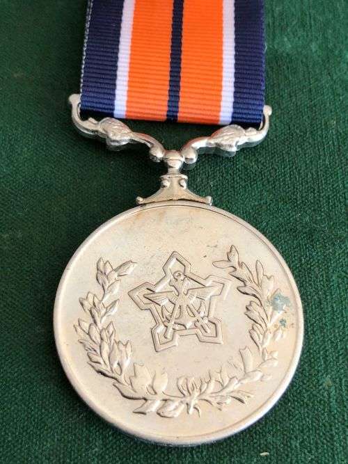 FULL SIZE SADF GENERAL SERVICE MEDAL-NUMBERED ON RIM