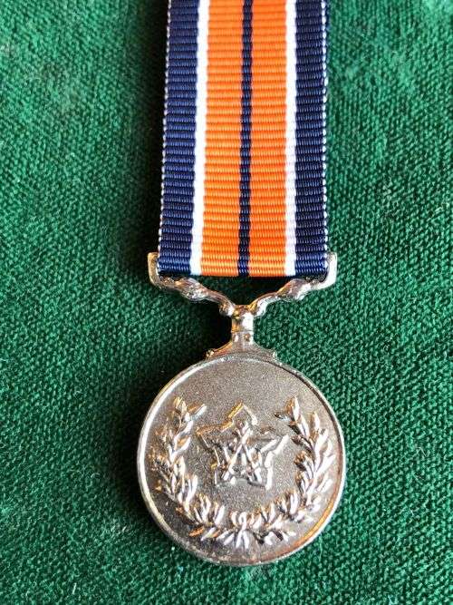 MINIATURE SADF GENERAL SERVICE MEDAL (GSM) 1987
