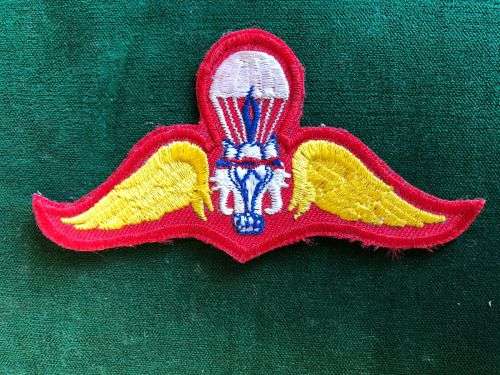 THAILAND ARMY SENIOR PARA WING-EMBROIDERED