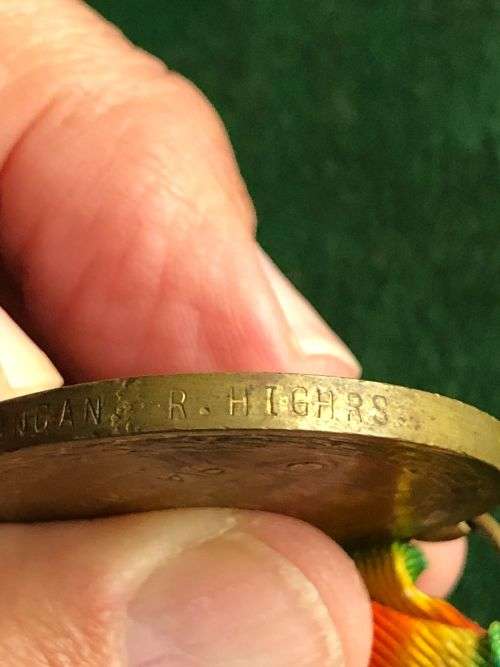 WW1 VICTORY MEDAL NAMED TO S-27502 PTE. W.D. DUNCAN R. HIGHERS