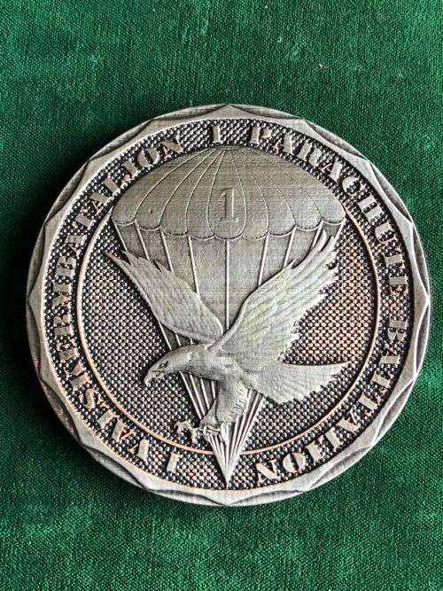 1 PARA BATTALION GLASS COASTER SET OF 6