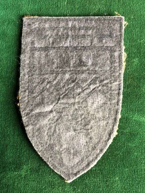 44 PARA BRIGADE 18 LIGHT REGT. CLOTH FLASH- 1980`S