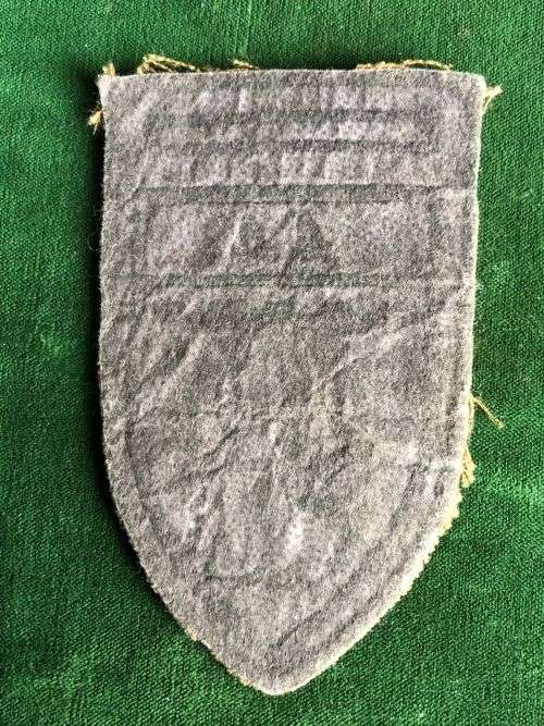 44 PARA BRIGADE-44 FIELD ENGINEER REGT. CLOTH FLASH- 1980`S