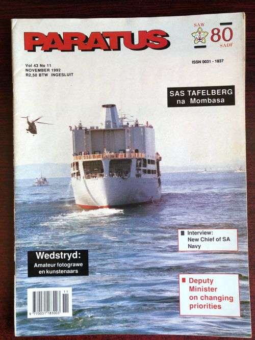 PARATUS NOV 1992 VOL 43 NO 11