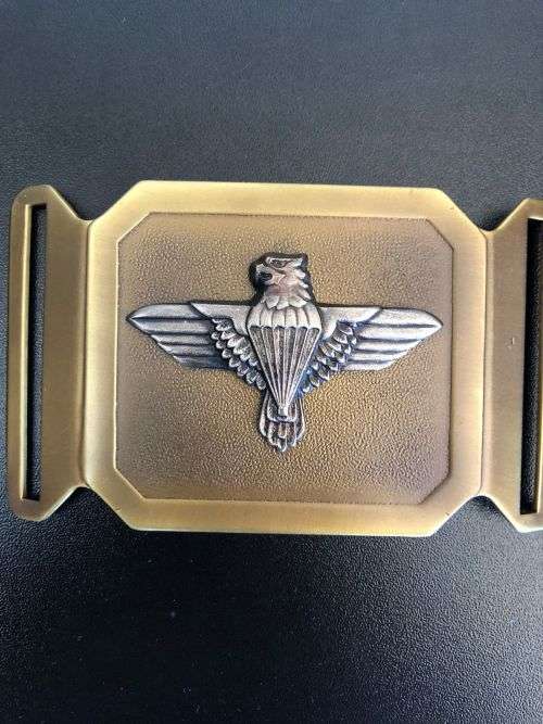 44 PARACHUTE BRIGADE STABLE BELT BUCKLE COMPLETE