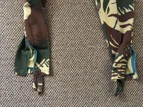 RHODESIAN CAMO TRACK SUIT TROUSERS-SIZE LARGE-PIPE LENGTH OF 85 CM-CONDITION VERY GOOD WITHOUT ANY D