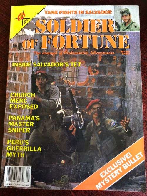 SOLDIER OF FORTUNE 1990-VOL 15 NO 5-VERY GOOD CONDITION