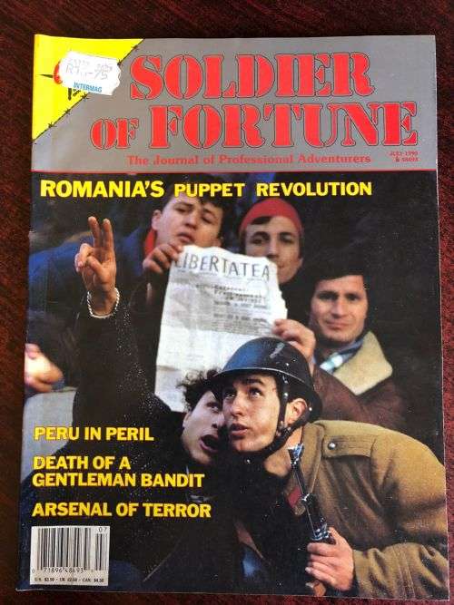 SOLDIER OF FORTUNE JULY 1990 VOL 14 NO 7-GOOD CONDITION