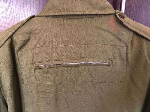 SADF PERIOD TANK COMMANDERS JACKET-SIZE MEDIUM-MEASURES 57 CM ARMPIT TO ARMPIT-GOOD CONDITION WITHOU