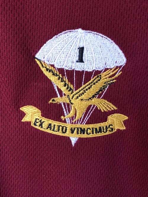 1 PARABAT BATTALION GHOLF SHIRT SIZE LARGE-MEASURES 60CM ARMPIT TO ARMPIT-CONDITION NEW