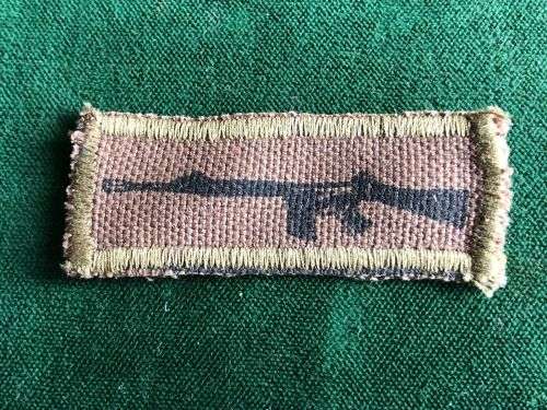 SA ARMY ,MARKSMAN, BREAST BADGE