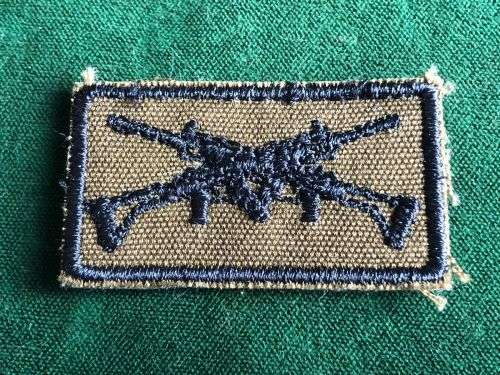 SWA FIRST CLASSS SHOTTIST BREAST BADGE-EMBROIDERED