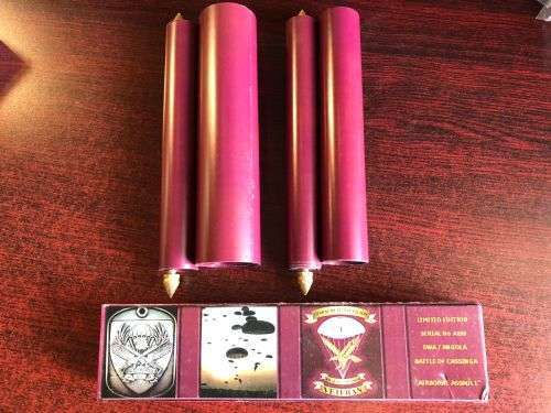 LIMITED EITION SERIAL NO A009 SWA/ANGOLA BATTLE OF CASINGA-AIRBORNE ASSAULT- 2X SCROLLS WITH HISTORY