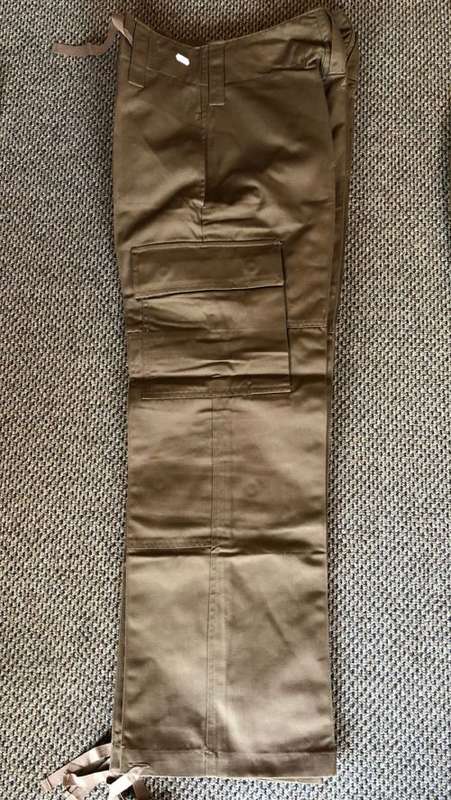 SADF NUTRIA TROUSERS SIZE 30 WITH PIPE LENGTH OF 72 CM-CONDITION NEW