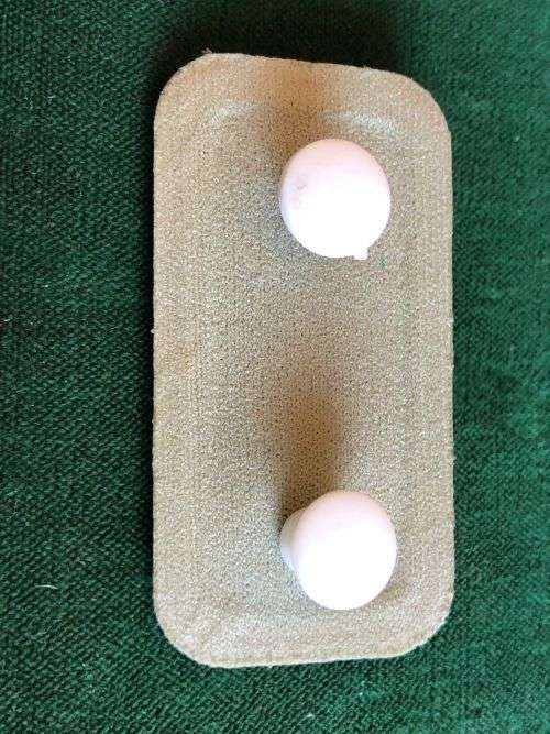 SA ARMY BREAST BADGE FOR MARKSMAN-RUBBERIZED - 2 PINS
