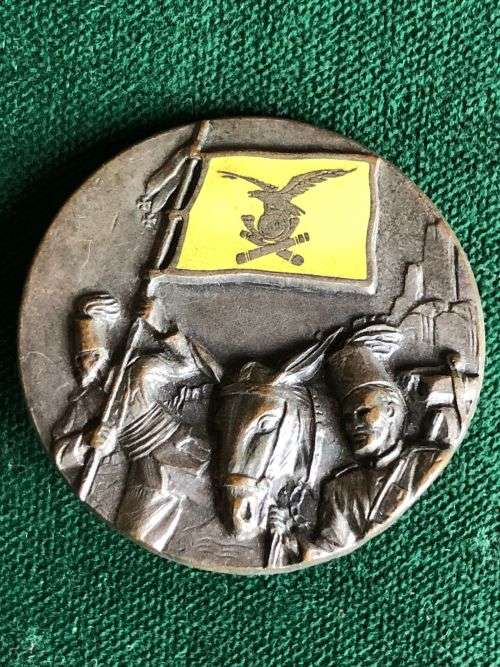 ITALIAN MEDAL-XVIII COLONIAL SOMEGGIATA-ARTILLERY GROUP-DIAMETER 30 MM