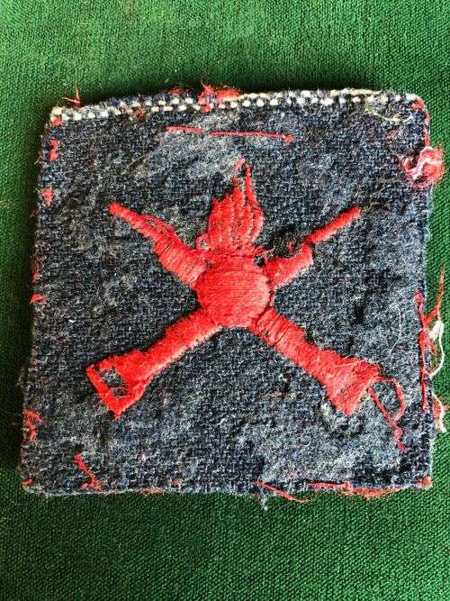ITALIAN WW2 CLOTH PATCH-EMBROIDERED
