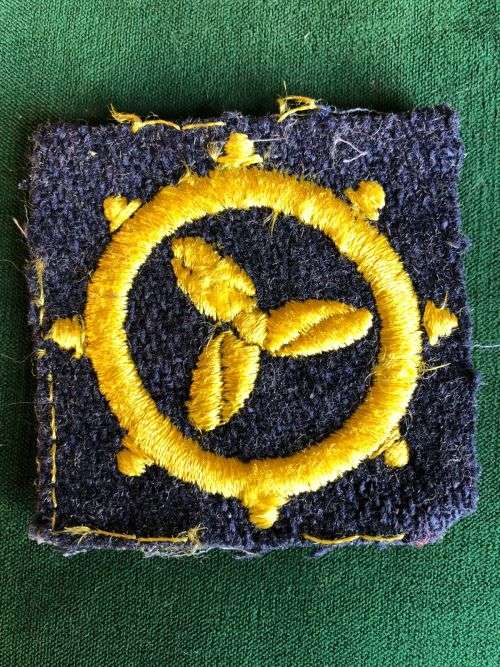 ITALIAN WW2 CLOTH PATCH -EMBROIDERED