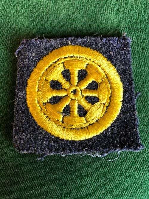 ITALIAN WW2 CLOTH PATCH- EMBROIDERED