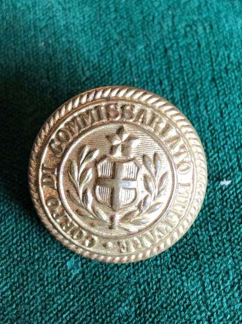 ITALIAN TUNIC BUTTON FOR COMMISSARIAAT