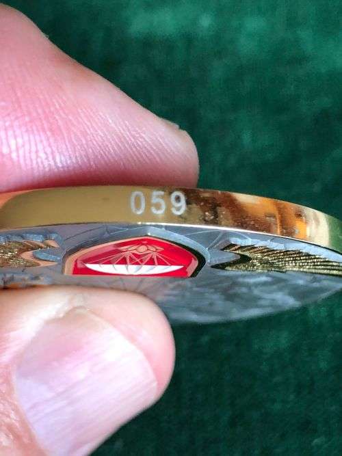 CAPE CANOPY 30 YEARS CHALLENGE COIN-DIAMETER 45 MM-NUBERED 059