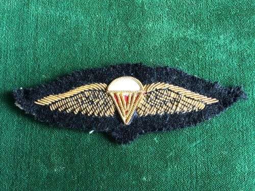SA NAVY FREEFALL PARACHUTE WING FOR WINTER UNIFORM