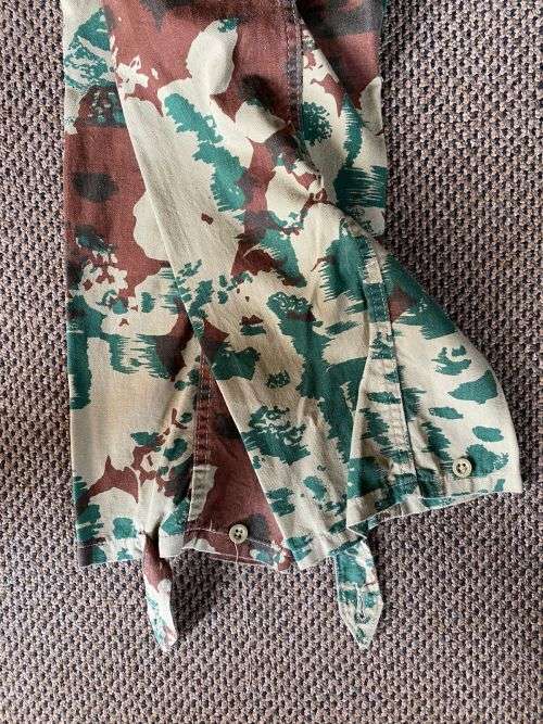 VERY FIRST PATTERN POLICE TASK FORCE CAMO TROUSERS-SIZE 32 -PIPE LENGTH 73 CM
