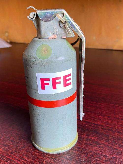 M9102A1 RIOT HAND GRENADE -GREEN -INERT