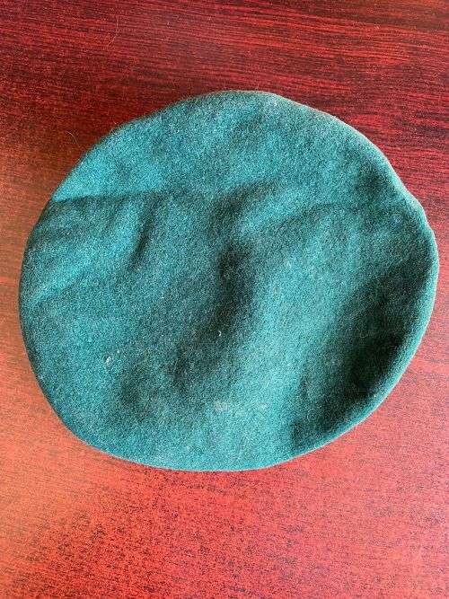 INFANTRY BERET-INSIDE RING -MEASURES 54 CM